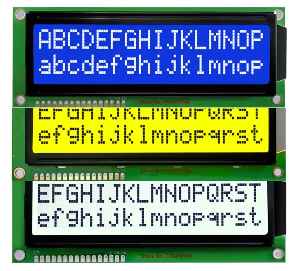 LCD  ׷  ׸ ũ, LCD IIC I2C, 16x2 Ű þƾ   ÷ 1602, 5V, LCD1602 1602A, 20 